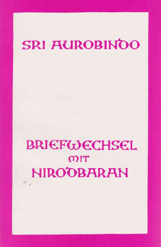 Briefwechsel mit Nirodbaran